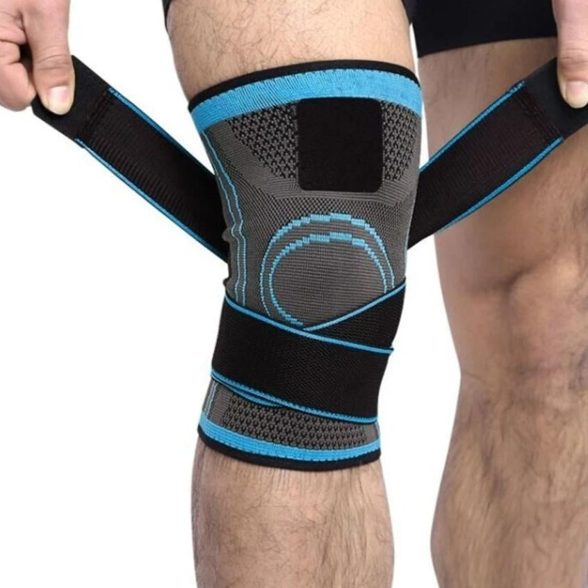 Knee Support Professional Protective Sports Pad Breathable Bandage Brace Basketball Tennis Cycling Image 9