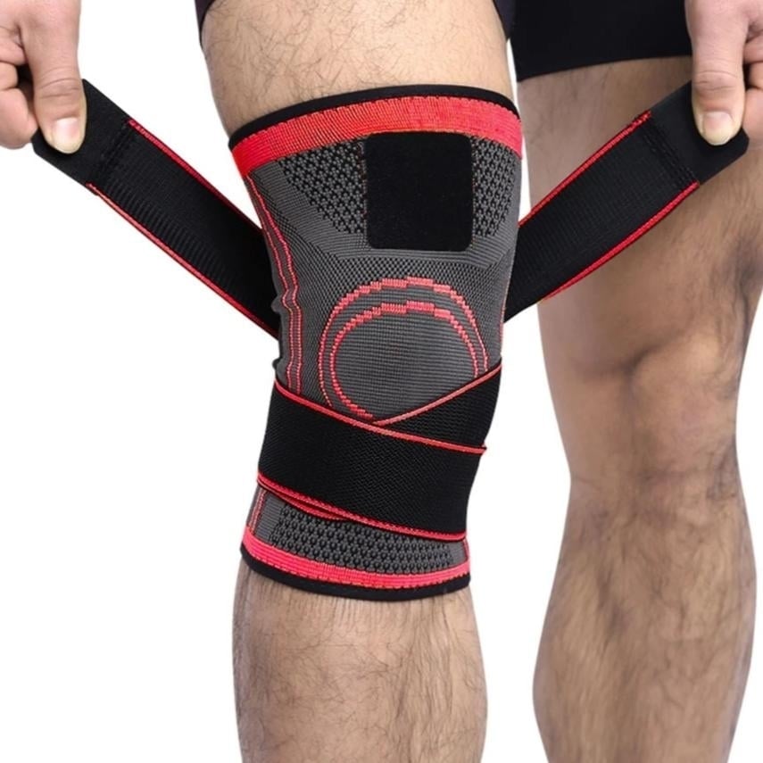 Knee Support Professional Protective Sports Pad Breathable Bandage Brace Basketball Tennis Cycling Image 1