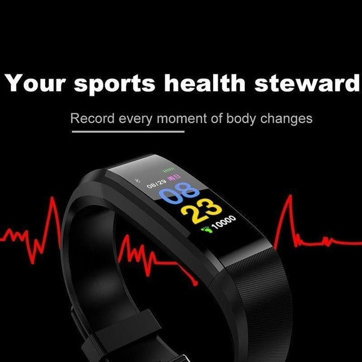 Smart Bracelet Compatible Waterproof Sleep Monitor Fitness Tracker Smart Wristband Pedometer Image 12