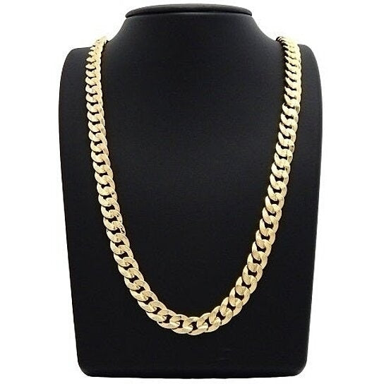 14K Gold Filled Cuban Link Chain 24 Image 1