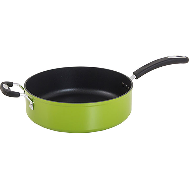 The All-In-One Green Sauce Pan by Ozeri -- 100% APEOGenXPFBSPFOSPFOANMP and NEP-Free German-Made Coating Image 4