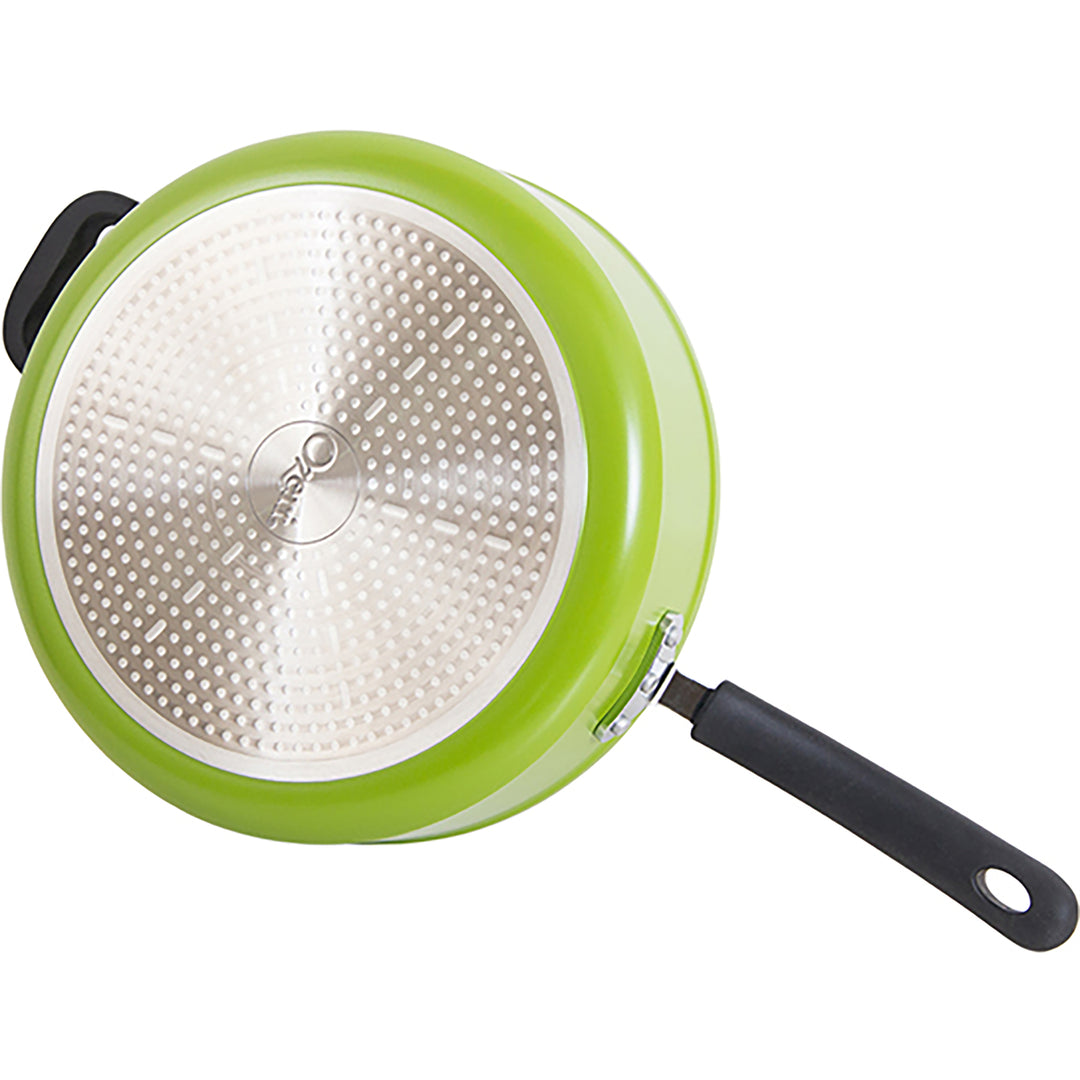 The All-In-One Green Sauce Pan by Ozeri -- 100% APEOGenXPFBSPFOSPFOANMP and NEP-Free German-Made Coating Image 7