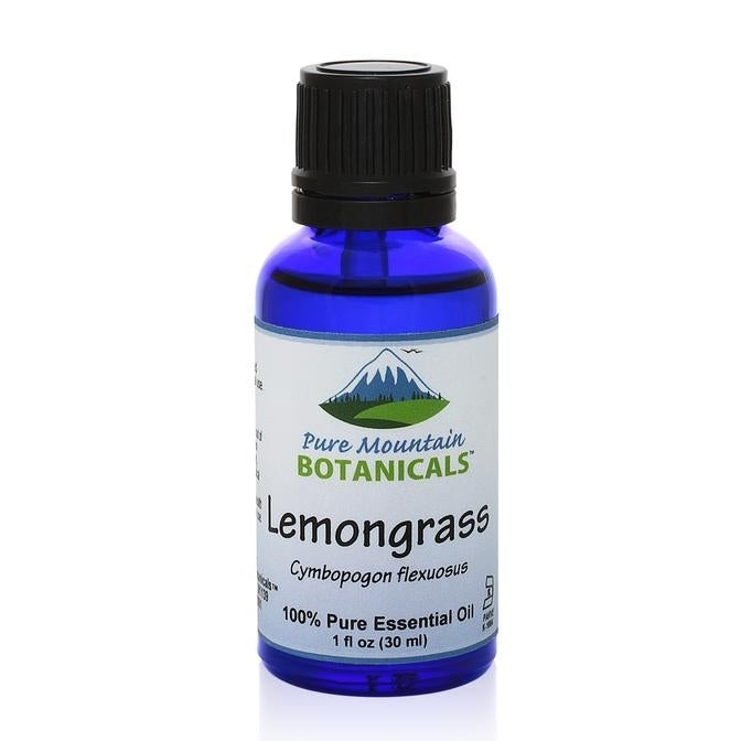 Lemongrass (Cymbopogon Flexuosus) Essential Oil - 100% Pure Natural and Kosher - 1 fl oz Bottle Image 1