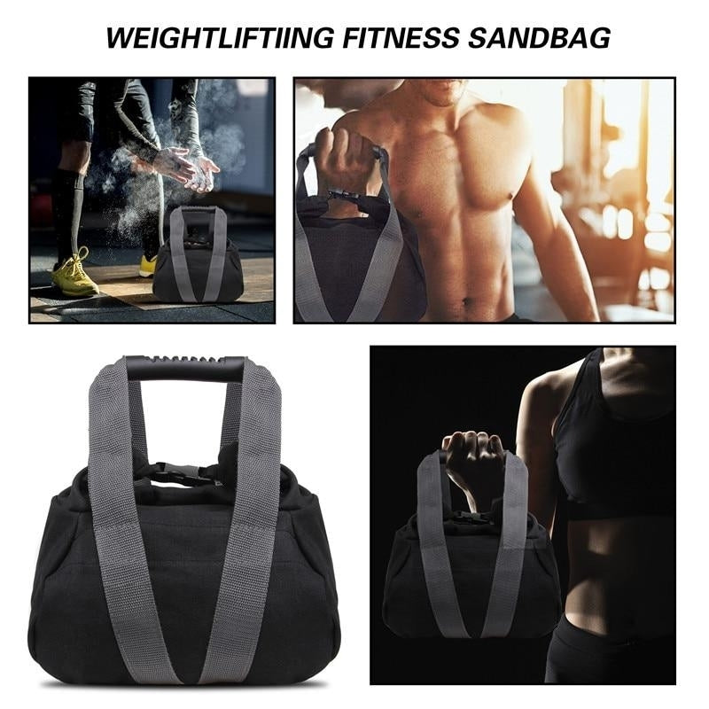 Workout High Intensity Power SandBag Indoor Weightlifting Training Heavy Duty canvas bags Image 8
