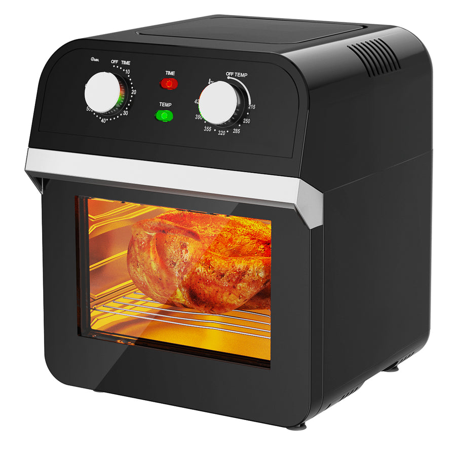 12.7QT Air Fryer Oven 1600W Rotisserie Dehydrator Convection Oven w/ Accessories Image 1