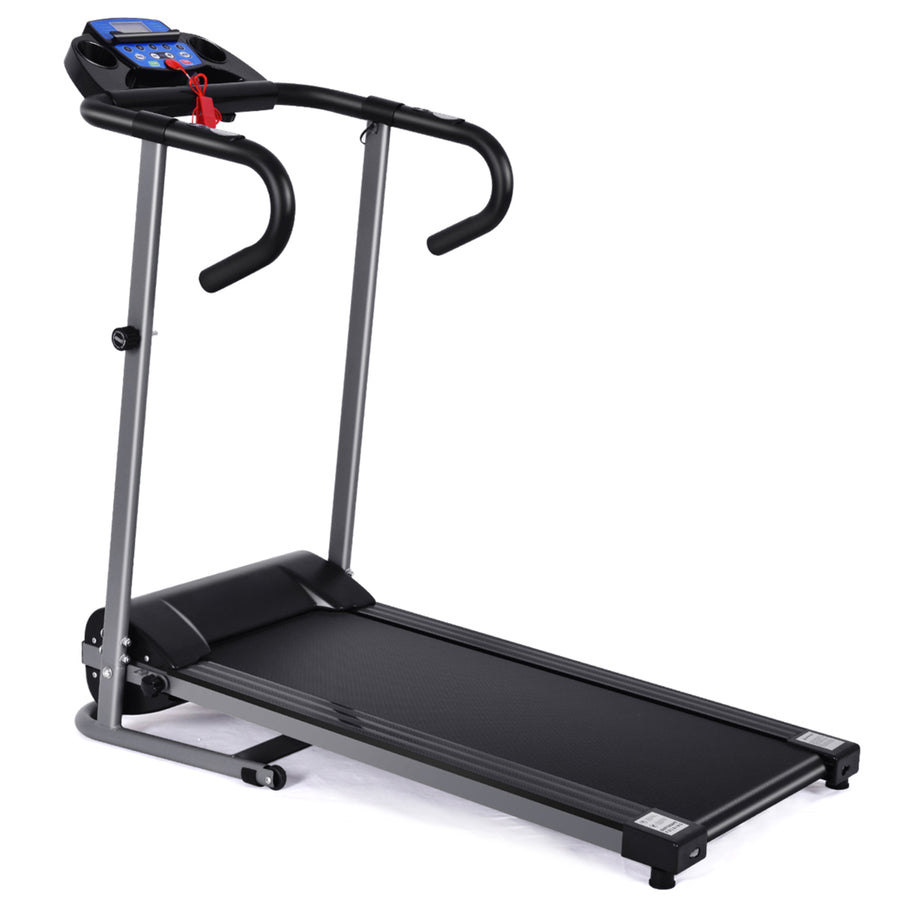 Folding Treadmill 1100W Electric Motorized Running Jogging Walking Machine Image 1