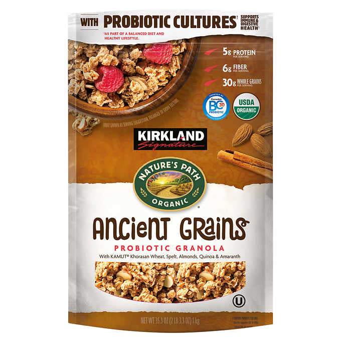 Kirkland Signature Organic Ancient Grain Granola35.3 Ounce Image 1