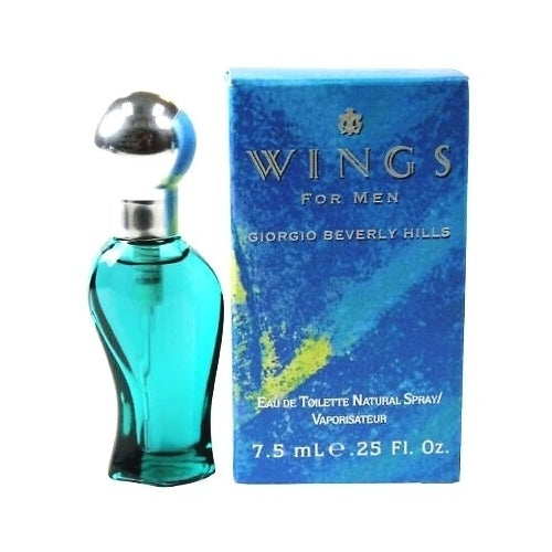 Wings Giorgio Beverly Hills 0.25oz7ml Mini Perfume for Men Image 1