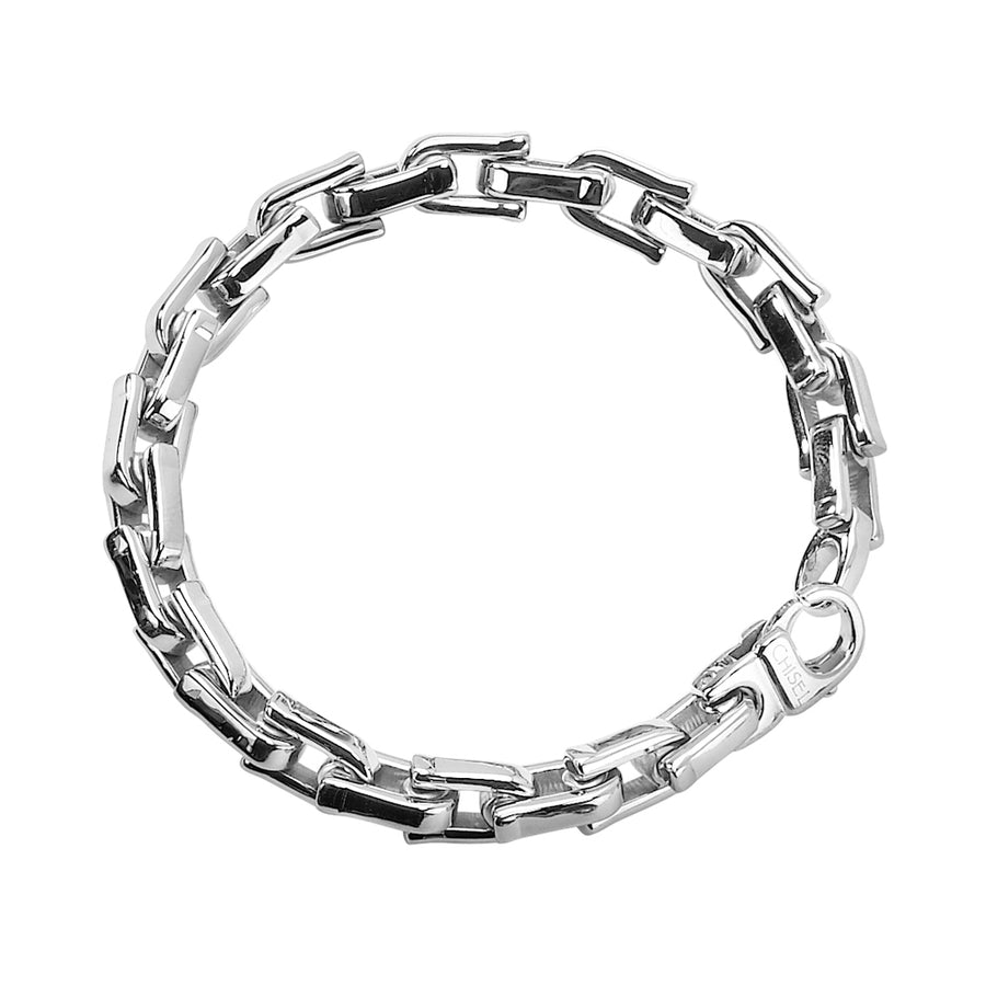 Mens Stainless Steel Bracelet 8.5 Inch Image 1