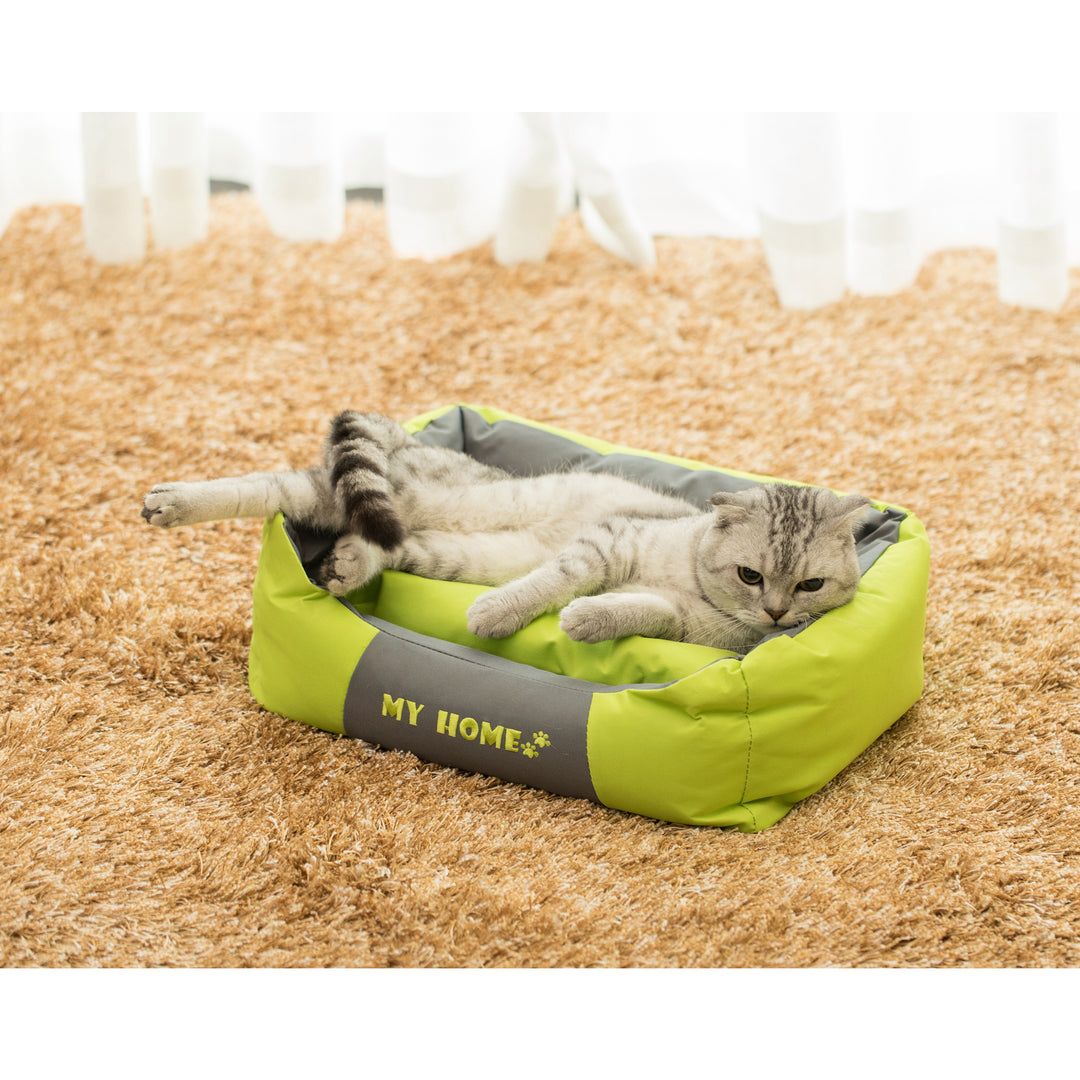 Water-Resistant Rectangular Oxford Ped Bed for Cats and Dogs Image 11