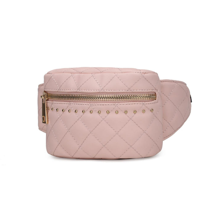 MKF Collection Camilla Quilted Belt Waist Handbag by Mia K. Image 3