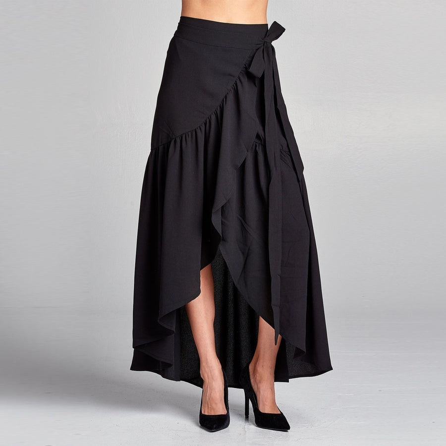 Frilled Wrap Skirt Image 1