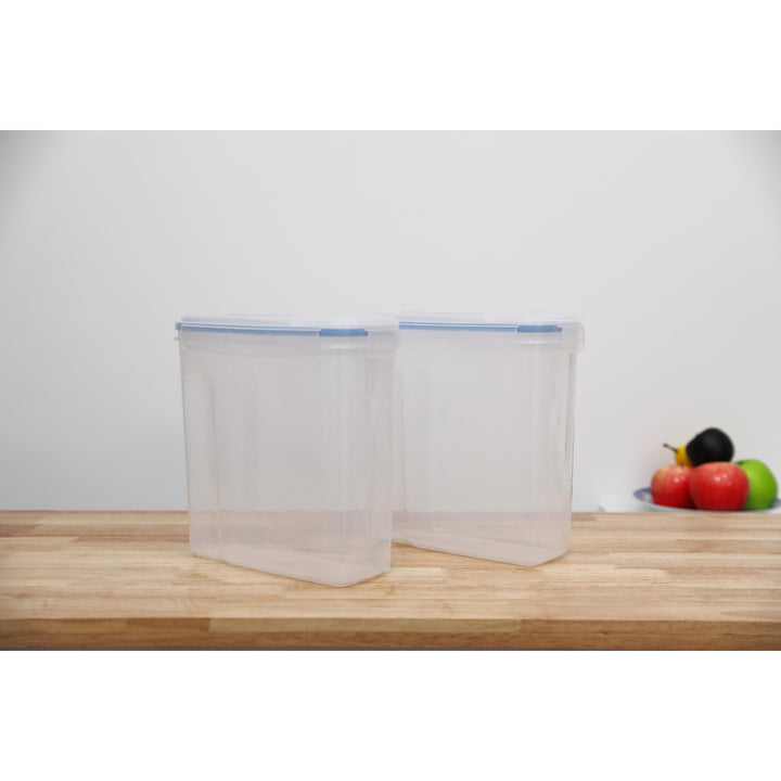 BPA-Free Plastic Food Containers with Airtight Spout Lid Set of 2 Image 9