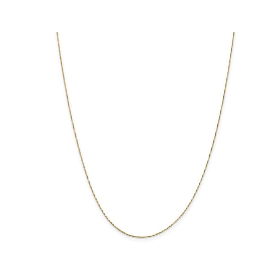 14K Yellow Gold Box Chain Necklace 20 Inches (0.50mm) Image 1