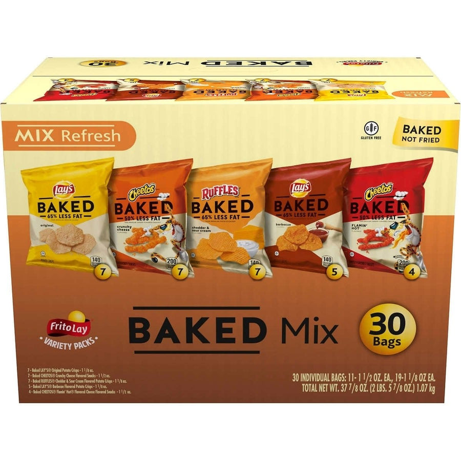 Frito Lay Oven Baked MixVariety Pack30 Count Image 1