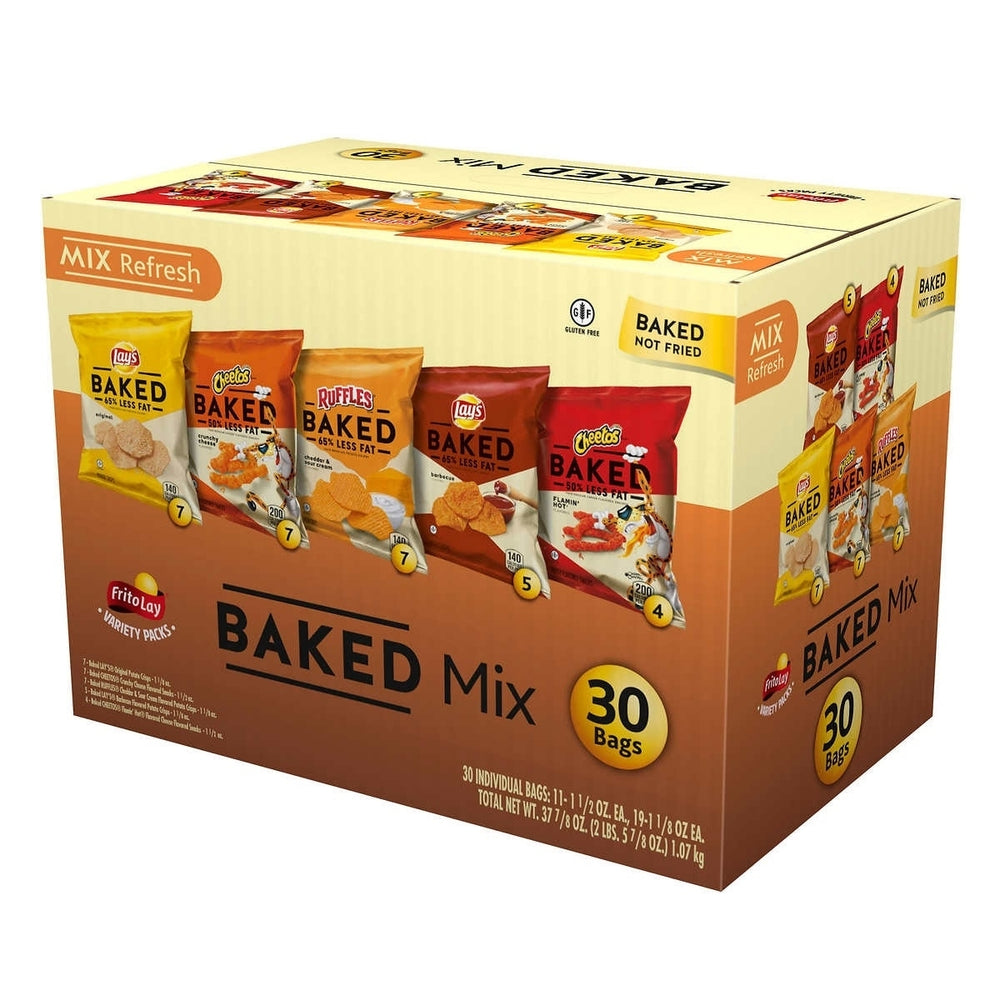 Frito Lay Oven Baked MixVariety Pack30 Count Image 2