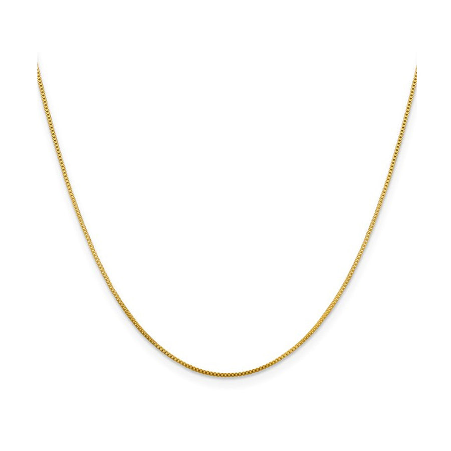 Gold Plated Sterling Silver Box Chain 20 inches (0.800mm) Image 1