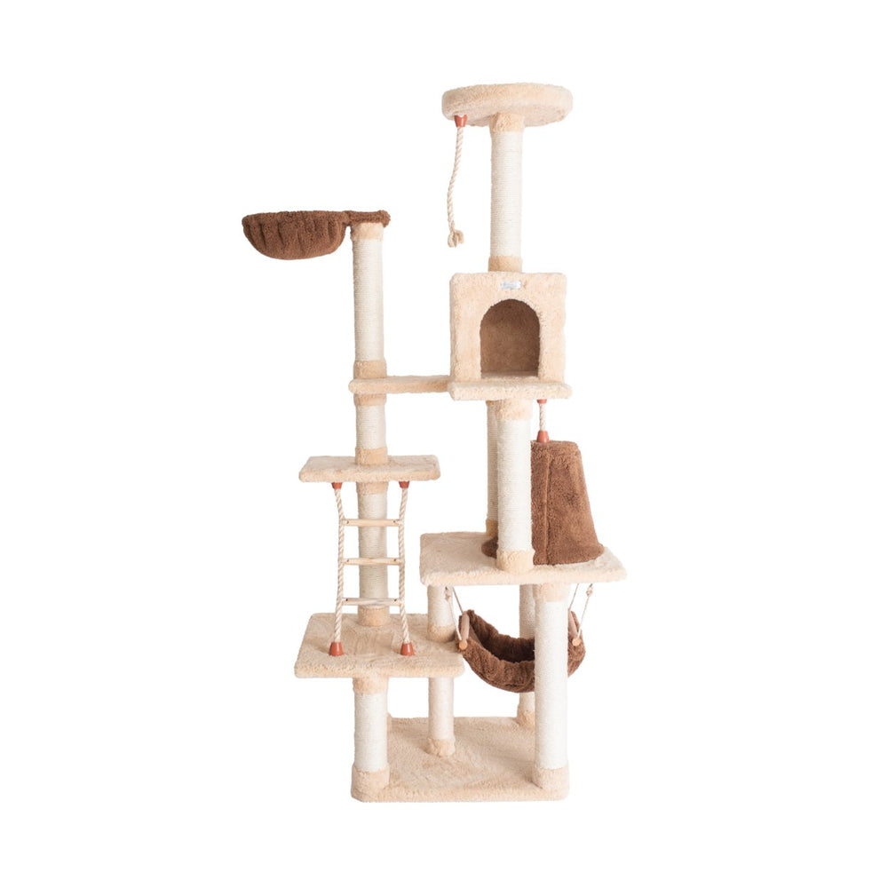 Armarkat Cat Climber Play House78" Real Wood Cat furniture,Jackson Galaxy Approved Image 2