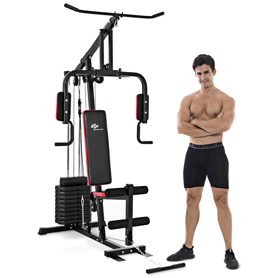 Multifunction Cross Trainer Workout Machine Strength Training Fitness Exercise Image 1