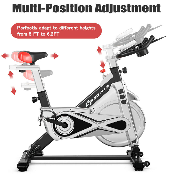 Indoor Stationary Exercise Cycle Bike Bicycle Workout w/ Large Holder Image 9