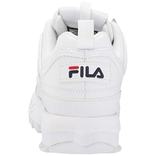 Fila Disruptor Ii Premium Sneakers White Navy Red 11 WHT/FNVY/FRED Image 4