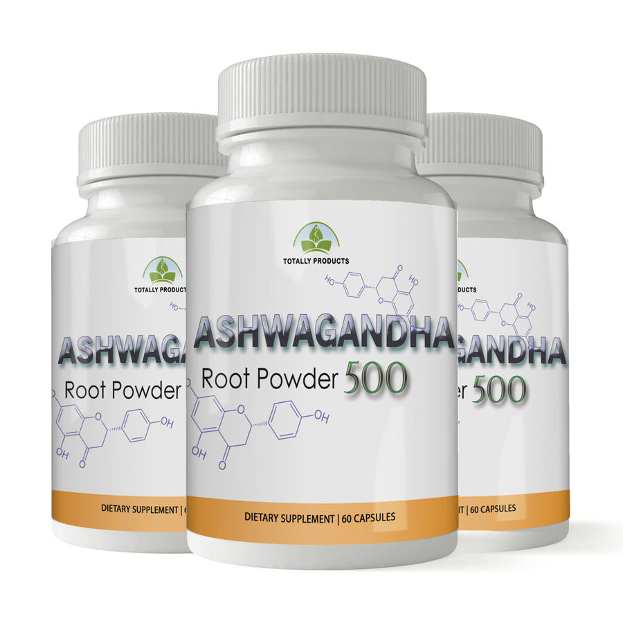 Totally Products Ashwagandha 500mg (180 capsules) Image 1