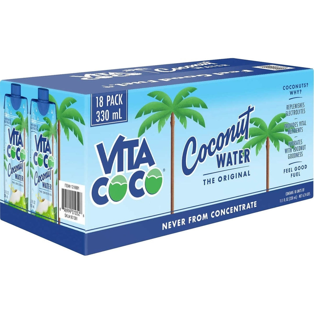 Vita Coco Coconut WaterOriginal11.1 Fluid Ounce (18 Count) Image 1