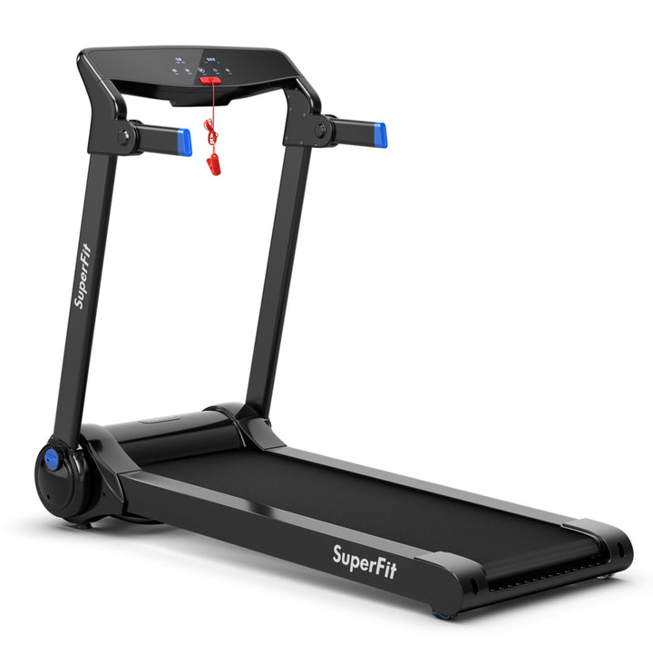 Folding Electric Treadmill 3.0HP Exercise Running Machine w/ App Control Image 4