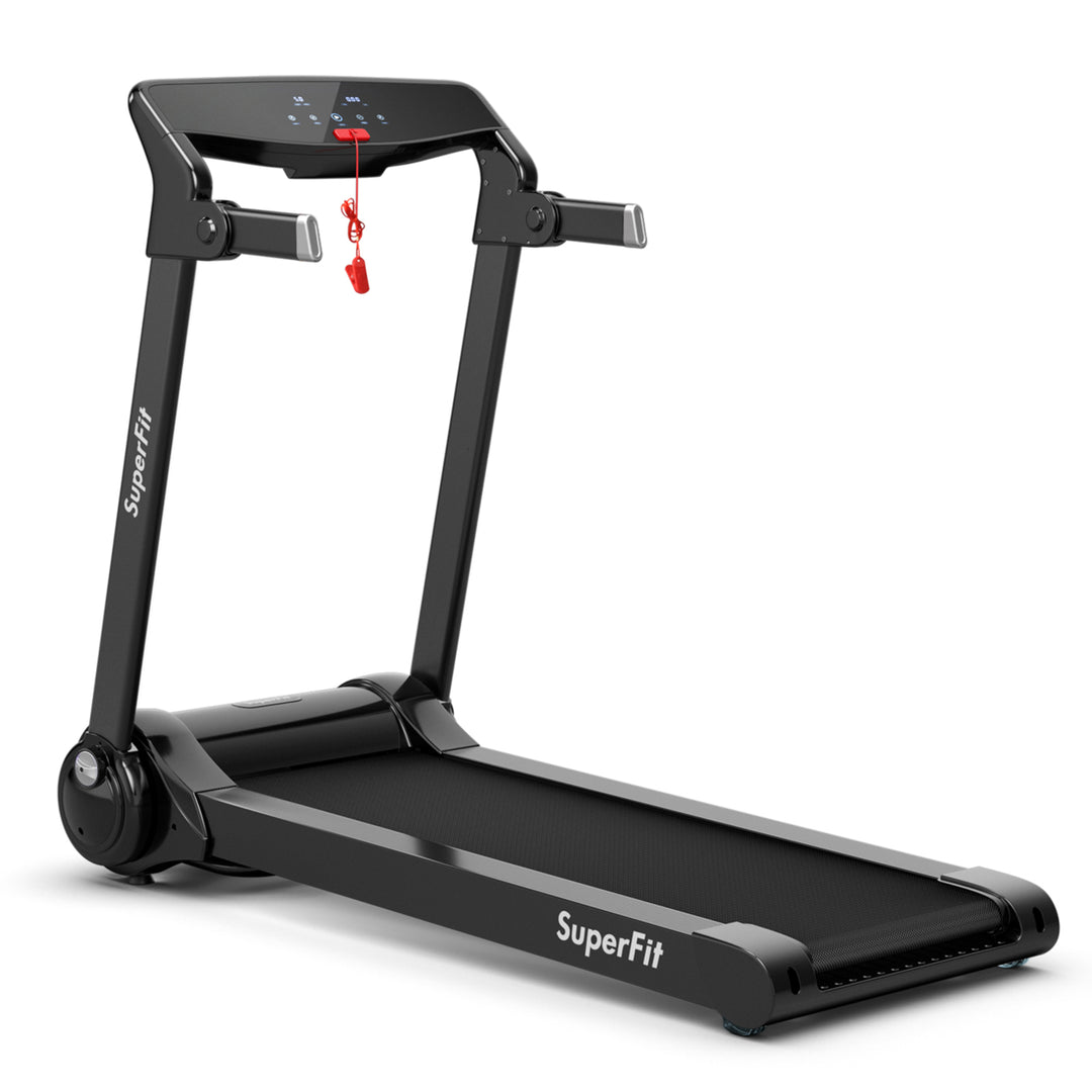 Folding Electric Treadmill 3.0HP Exercise Running Machine w/ App Control Image 7