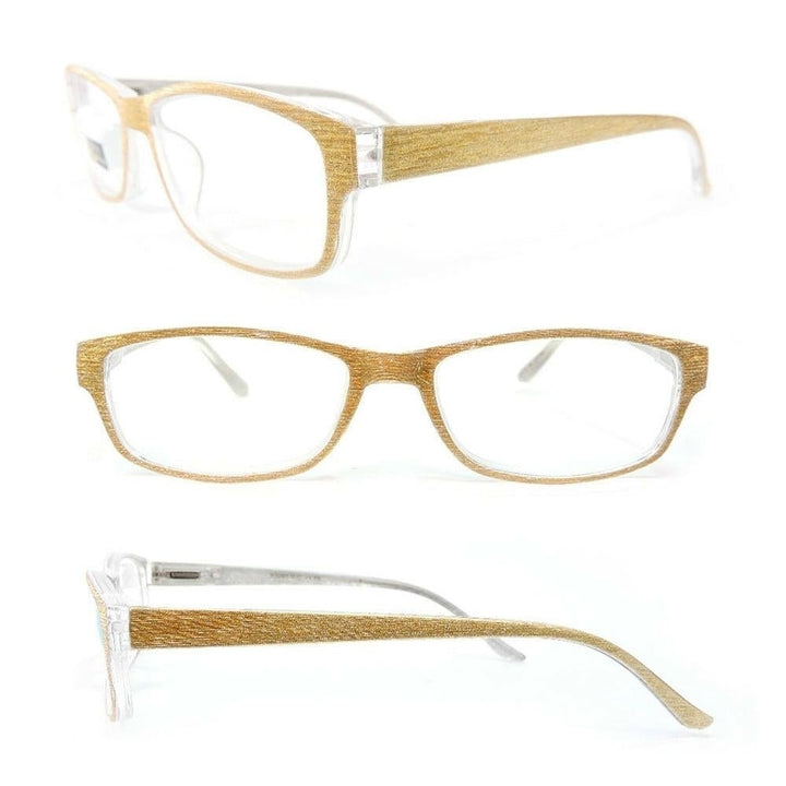 Reading Glasses Glitter Fashion Frame Sparkling Womens Readers + Case Image 1
