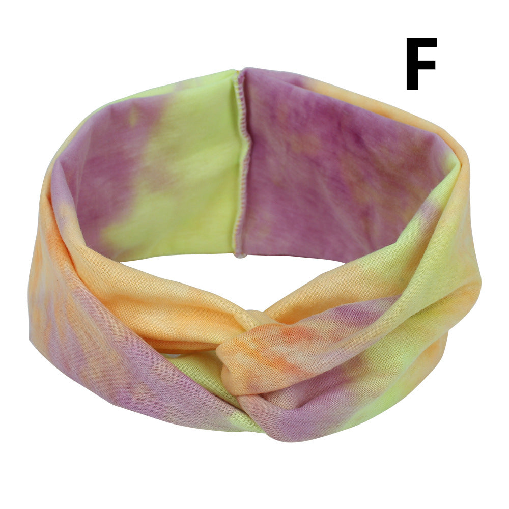Tie Dye Twist Headwraps Image 7