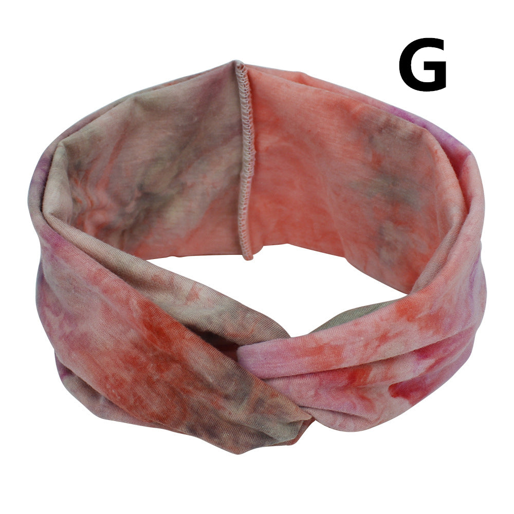 Tie Dye Twist Headwraps Image 8