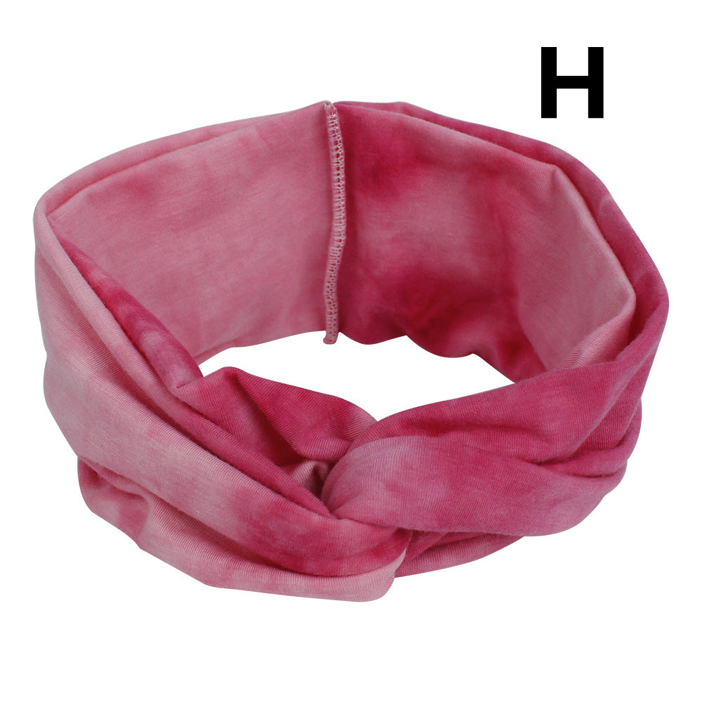 Tie Dye Twist Headwraps Image 9