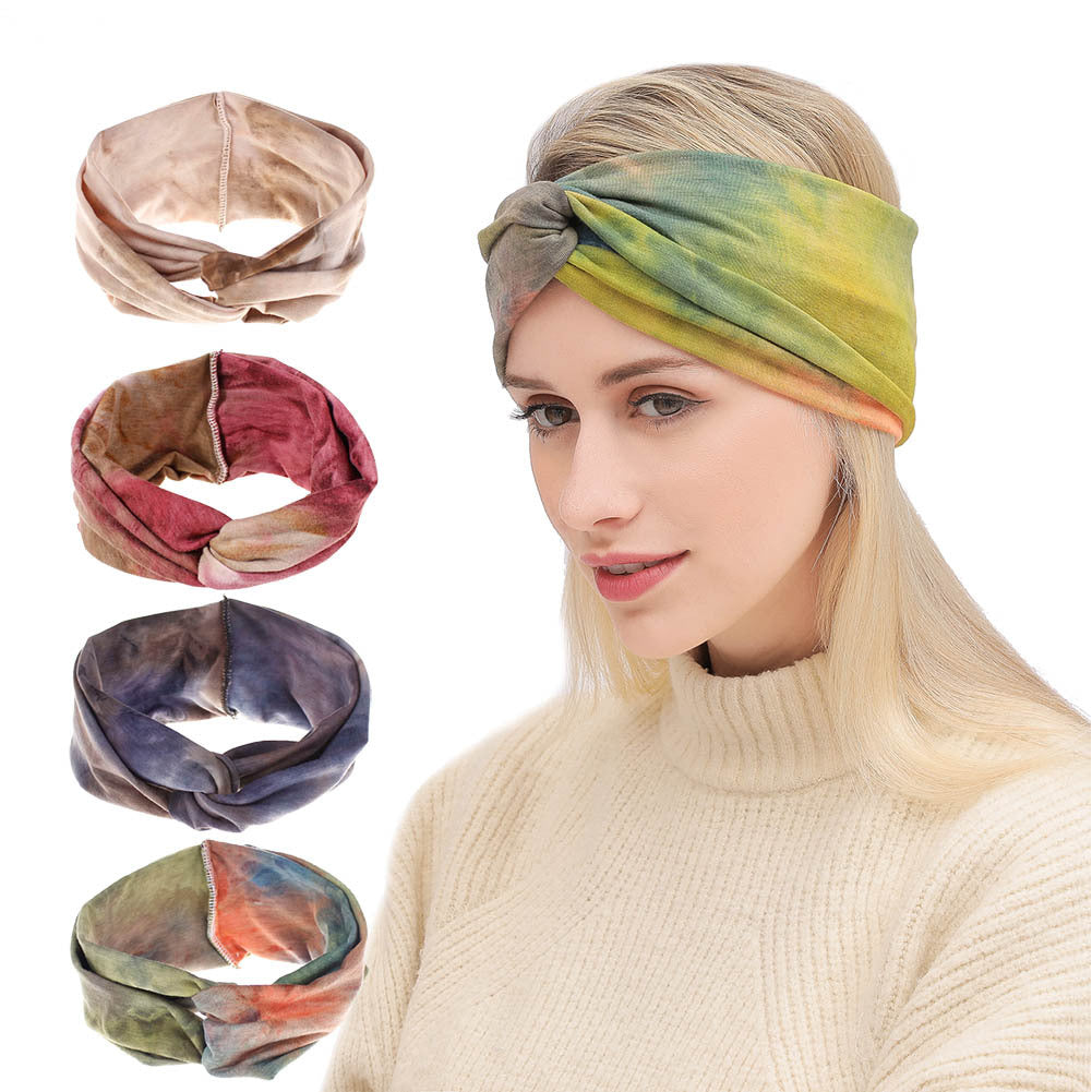 Tie Dye Twist Headwraps Image 12