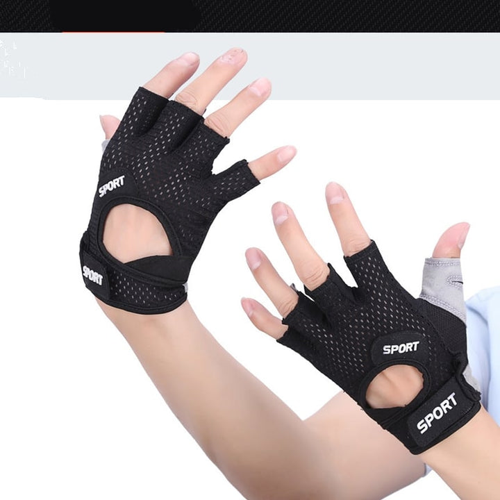 Outdoor Sports Fitness Gloves Half-finger Cycling Unisex Image 9