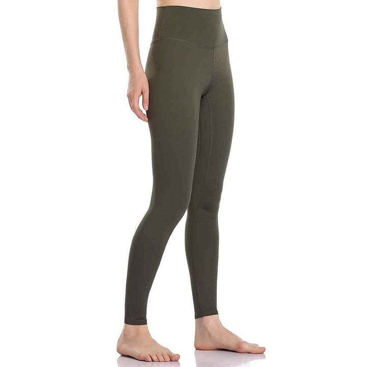 7 Colors Womens Inner Pocket Sports Tights Image 12