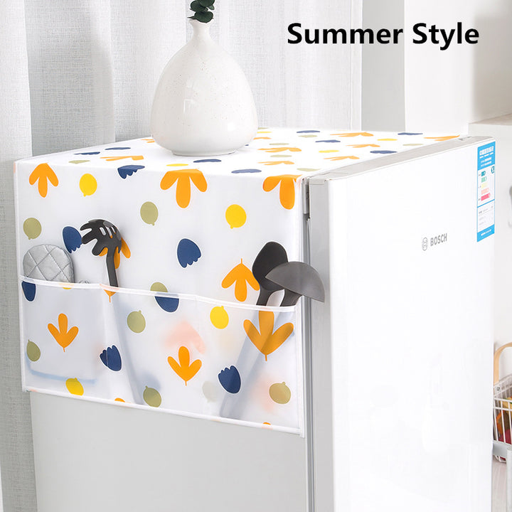 Refrigerator Cover Cloth Dust Cover Hanging Bag Image 6
