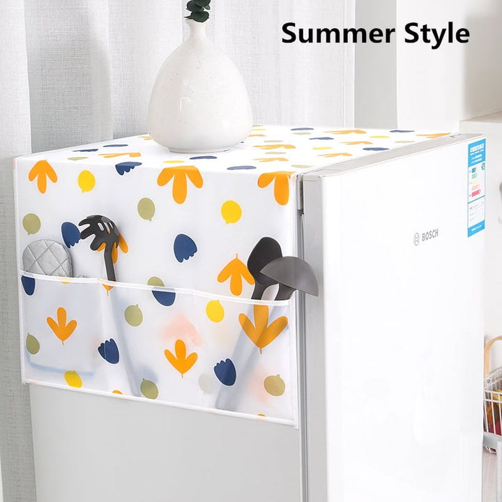 Refrigerator Cover Cloth Dust Cover Hanging Bag Image 1
