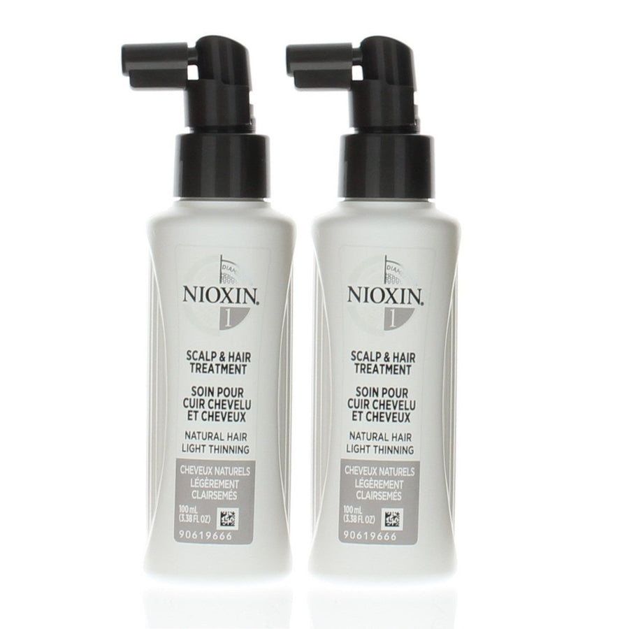 Nioxin System 1 Scalp and Hair Treatment 3.38oz/100ml (2 Pack) Image 1
