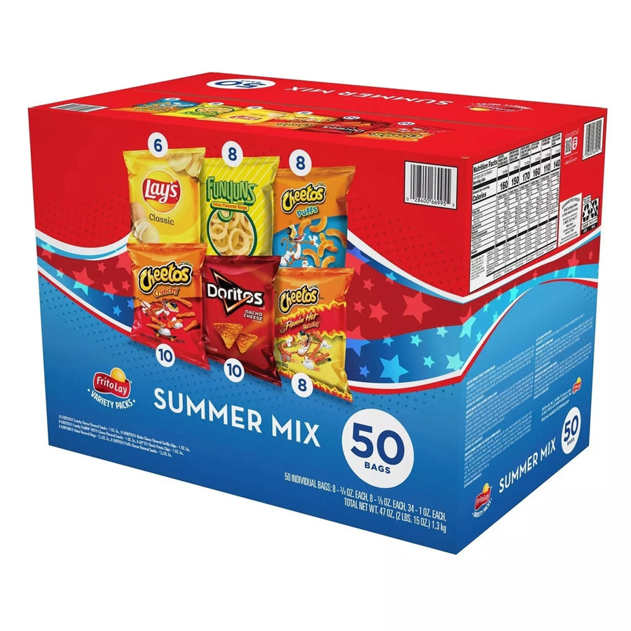 Frito-Lay Summer Mix Variety Pack (50 Count) Image 1