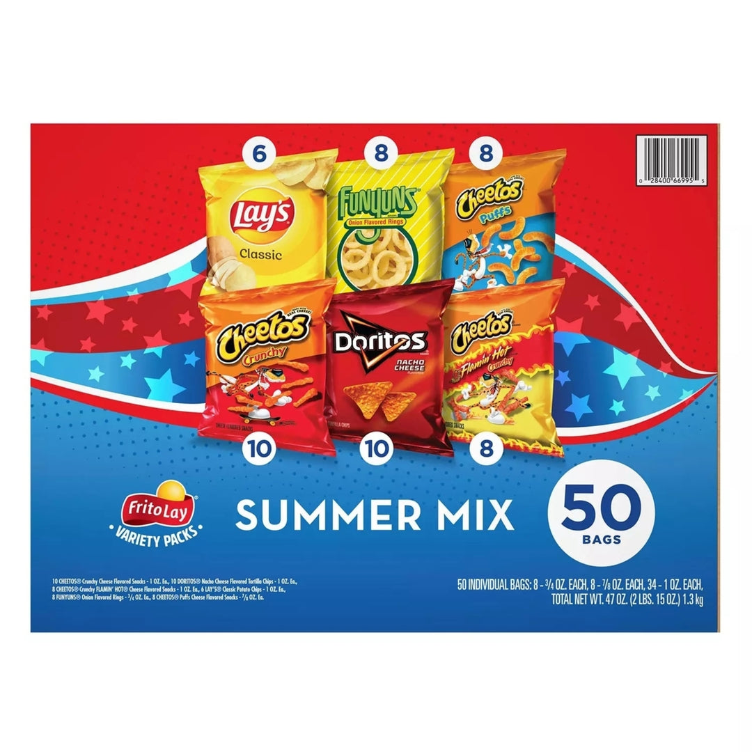 Frito-Lay Summer Mix Variety Pack (50 Count) Image 3
