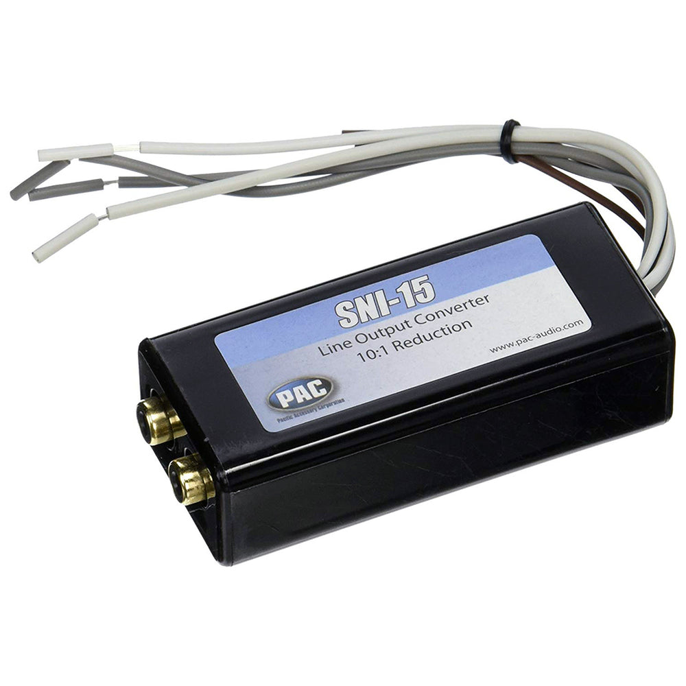 PAC SNI-15 Line Out Converter for Adding Amplifier to Factory Radio Image 2