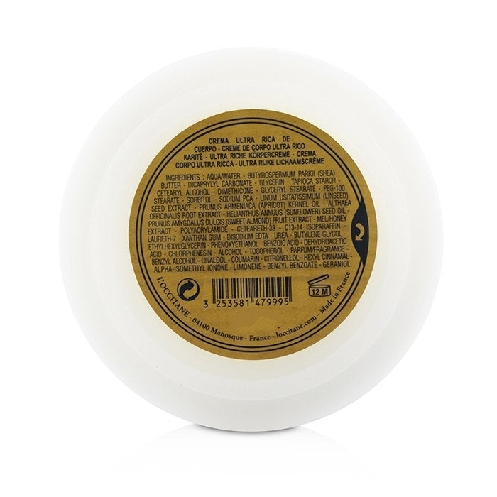 LOccitane - Shea Butter Ultra Rich Body Cream(200ml/7oz) Image 3