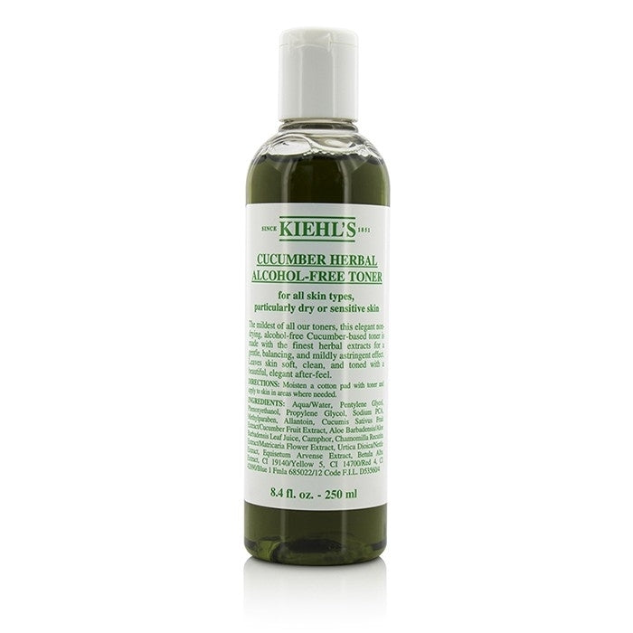 Kiehls - Cucumber Herbal Alcohol-Free Toner - For Dry or Sensitive Skin Types(250ml/8.4oz) Image 1