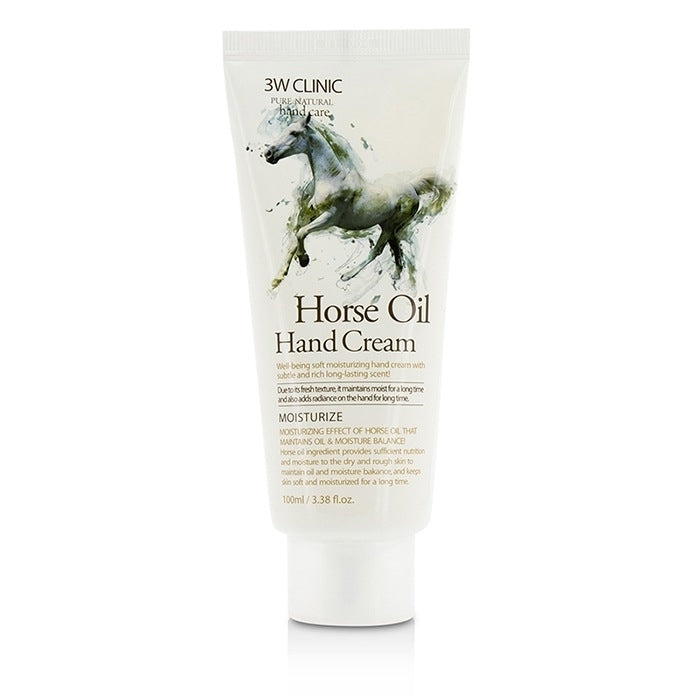 3W Clinic - Hand Cream - Horse Oil(100ml/3.38oz) Image 2