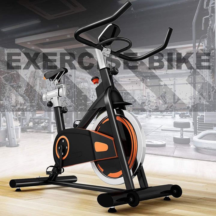 Cardio Fitness Cycling Exercise Bike Gym Workout Stationary Bicycle Image 3