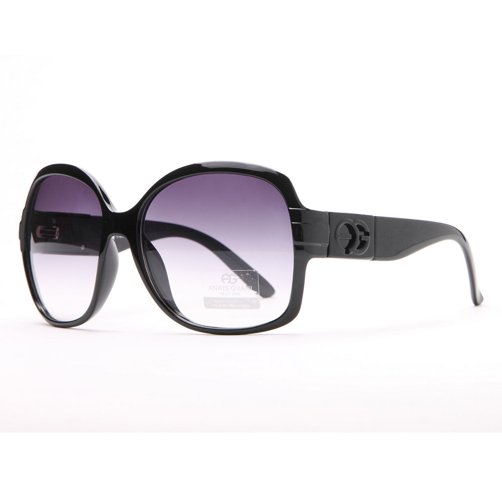 Round Box Frame Fashion Sunglasses Image 2