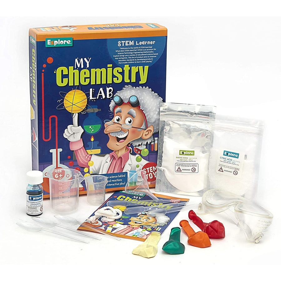 Explore STEM Learner My Chemistry Lab DIY Science Experiment Kit Mighty Mojo Image 1