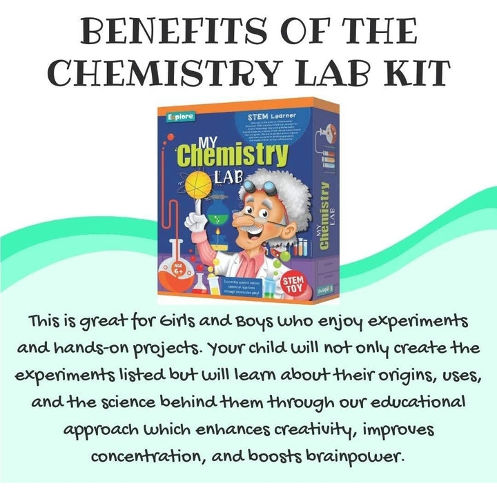 Explore STEM Learner My Chemistry Lab DIY Science Experiment Kit Mighty Mojo Image 3