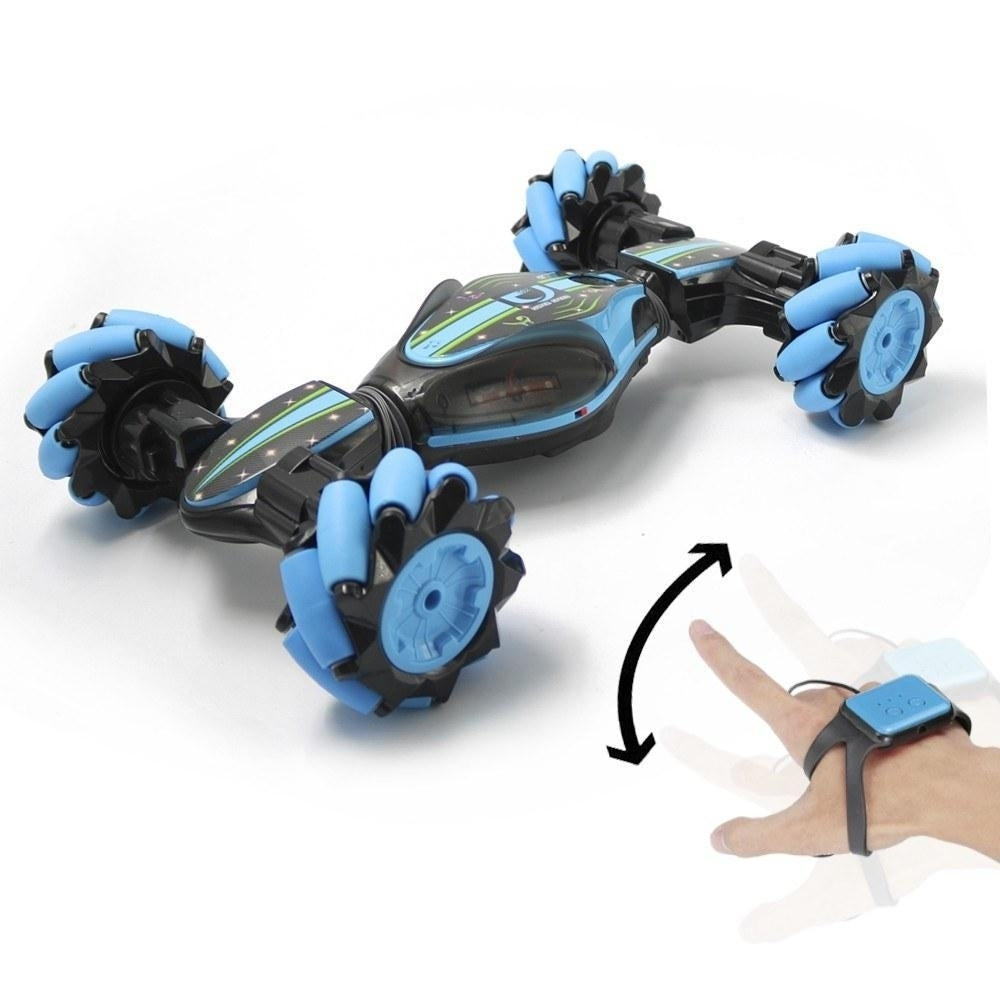 2.4GHz 4WD RC Stunt Car with Gesture Sensor Watch and Controller Image 2